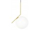 HALM 30 hanging lamp - brass, glass