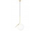 HALM 30 hanging lamp - brass, glass