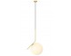 HALM 30 hanging lamp - brass, glass