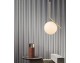 HALM 30 hanging lamp - brass, glass