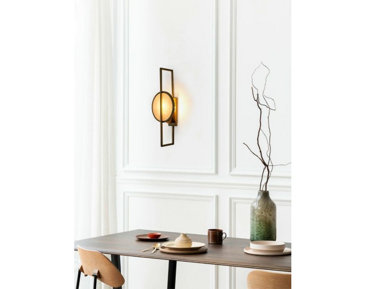 MOOSEE TROYA gold wall lamp