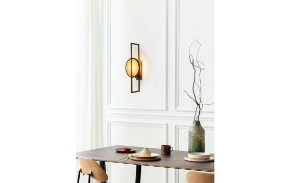 MOOSEE TROYA gold wall lamp