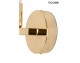 MOOSEE CONCHA gold wall lamp